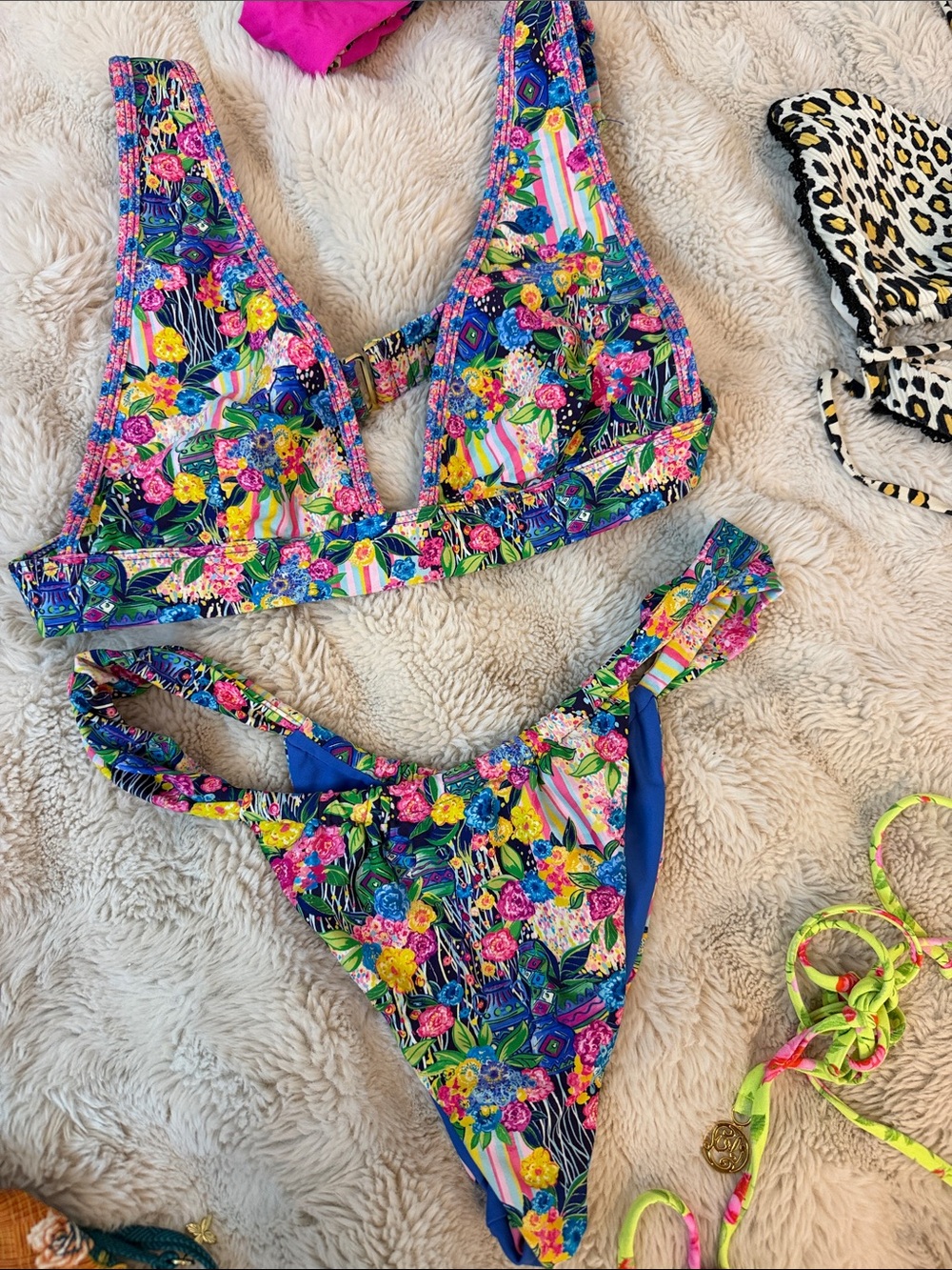 Bydee Soleil Cabo Top & Cyprus Bottom Bikini Set M